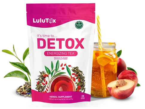 Lulutox botanical tea product