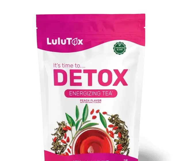 Lulutox botanical tea packages